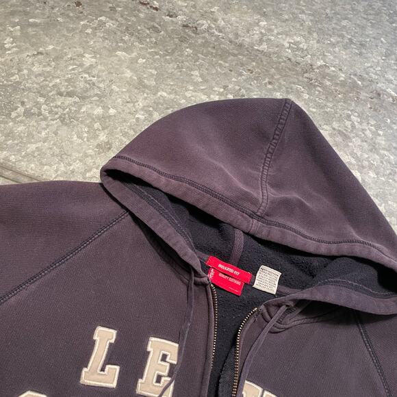 Vintage Levi's Levi Strauss Spellout Embroidered Hoodie Sweatshirt XL 90s Y2K - Picture 5 of 14